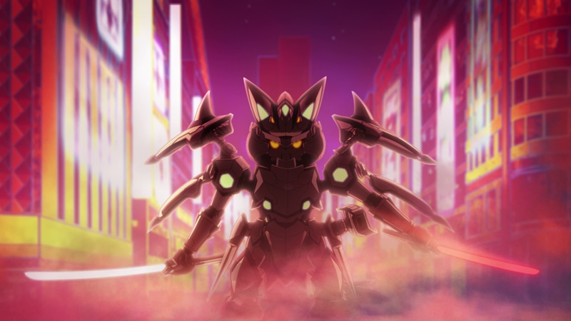 オリジナルアニメ「逆転世界ノ電池少女」PV第3弾より。