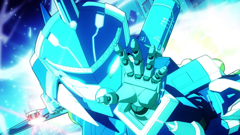 オリジナルアニメ「逆転世界ノ電池少女」PV第3弾より。