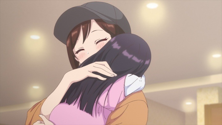 TVアニメ「しょうたいむ！～歌のお姉さんだってしたい～」第1話の場面カット。