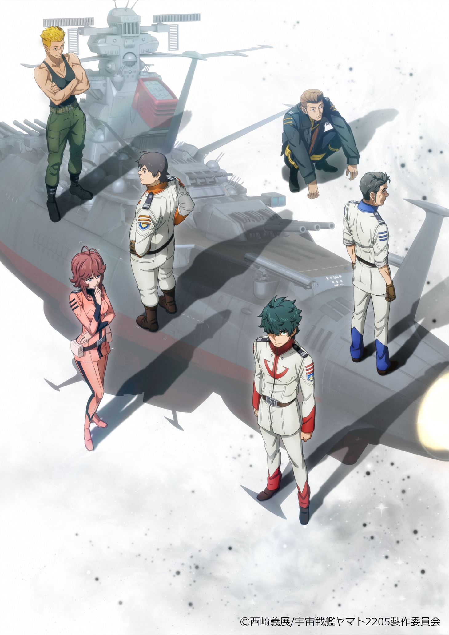 「宇宙戦艦ヤマト2205 新たなる旅立ち 前章 -TAKE OFF-」“新人クルービジュアル”