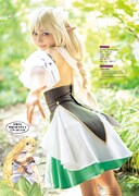 「超人高校生たちは異世界でも余裕で生き抜くようです！」と十味のコラボグラビア。 （撮影：佐藤佑一）