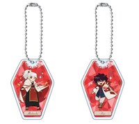 3巻の購入者に抽選でプレゼントされる宝石型アクリルマスコットキーホルダー。(c)佐々木尚／集英社