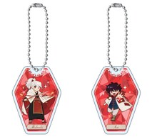 3巻の購入者に抽選でプレゼントされる宝石型アクリルマスコットキーホルダー。(c)佐々木尚／集英社