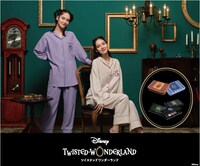 GU「ディズニー ツイステッドワンダーランド」ファッションコレクションビジュアル