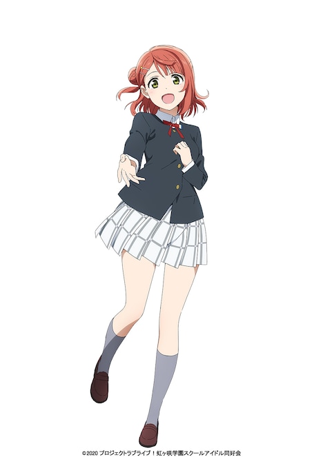 上原歩夢の新規描き下ろしイラスト。