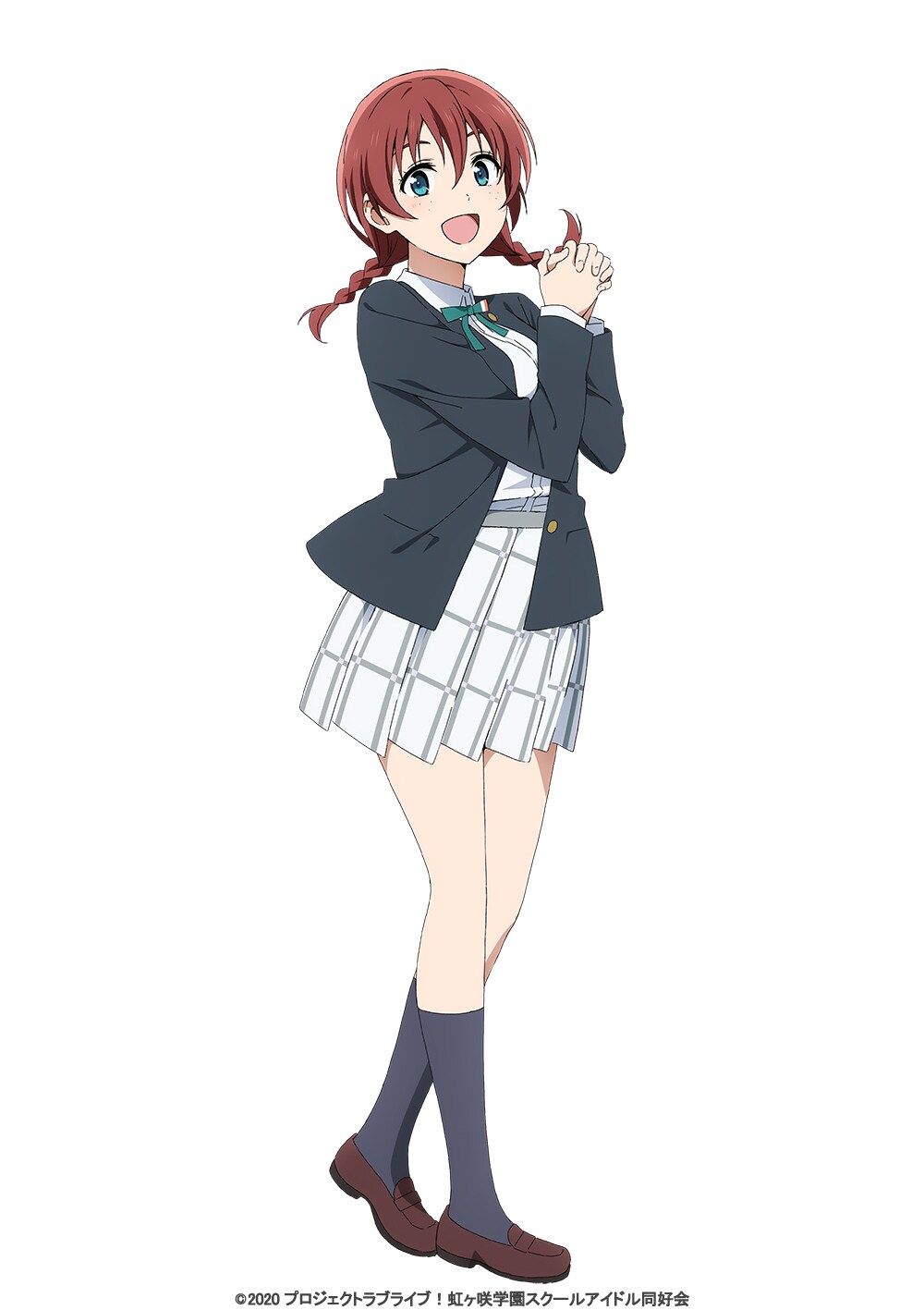 エマ・ヴェルデの新規描き下ろしイラスト。 - 「ニジガク」2期が来年4