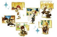 「15th Anniversary 『赤髪の白雪姫』コラボレーションカフェ」の特典オリジナルポストカード。