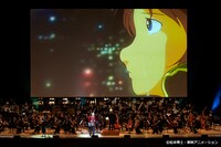 2月に東京会場で行われた「劇場版 銀河鉄道999」のシネマ・コンサートより。