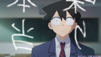 TVアニメ「古見さんは、コミュ症です。」第1話の場面カット。