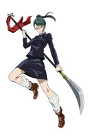 禪院真希の最新ビジュアル。 (c)2021 「劇場版 呪術廻戦 0」製作委員会 (c)芥見下々/集英社