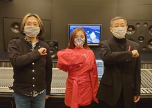 左から宮川彬良、平原綾香、森雪之丞。