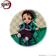 「『鬼滅の刃』ちょこんとのっかりミニキャラ 竈門炭治郎 缶バッジ」（アップ）