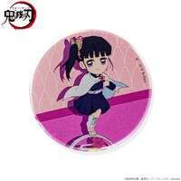 「『鬼滅の刃』ちょこんとのっかりミニキャラ 栗花落カナヲ 缶バッジ」（アップ）