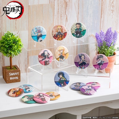 「『鬼滅の刃』ちょこんとのっかりミニキャラ 缶バッジ」