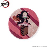 「『鬼滅の刃』ちょこんとのっかりミニキャラ 竈門禰豆子 缶バッジ」（モチーフ）