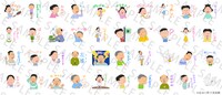 アニメ「サザエさん」LINEスタンプ