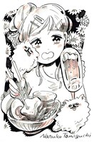 「定食タニグチ」展示作品のサンプル。