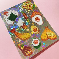 会場で販売されるシール。