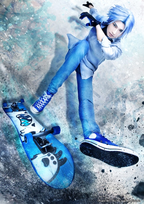 滝澤諒扮するランガのキャラクタービジュアル。 (c)ボンズ・内海紘子/Project SK∞ (c)Project SK∞/SK∞ The Stage 製作委員会 2021