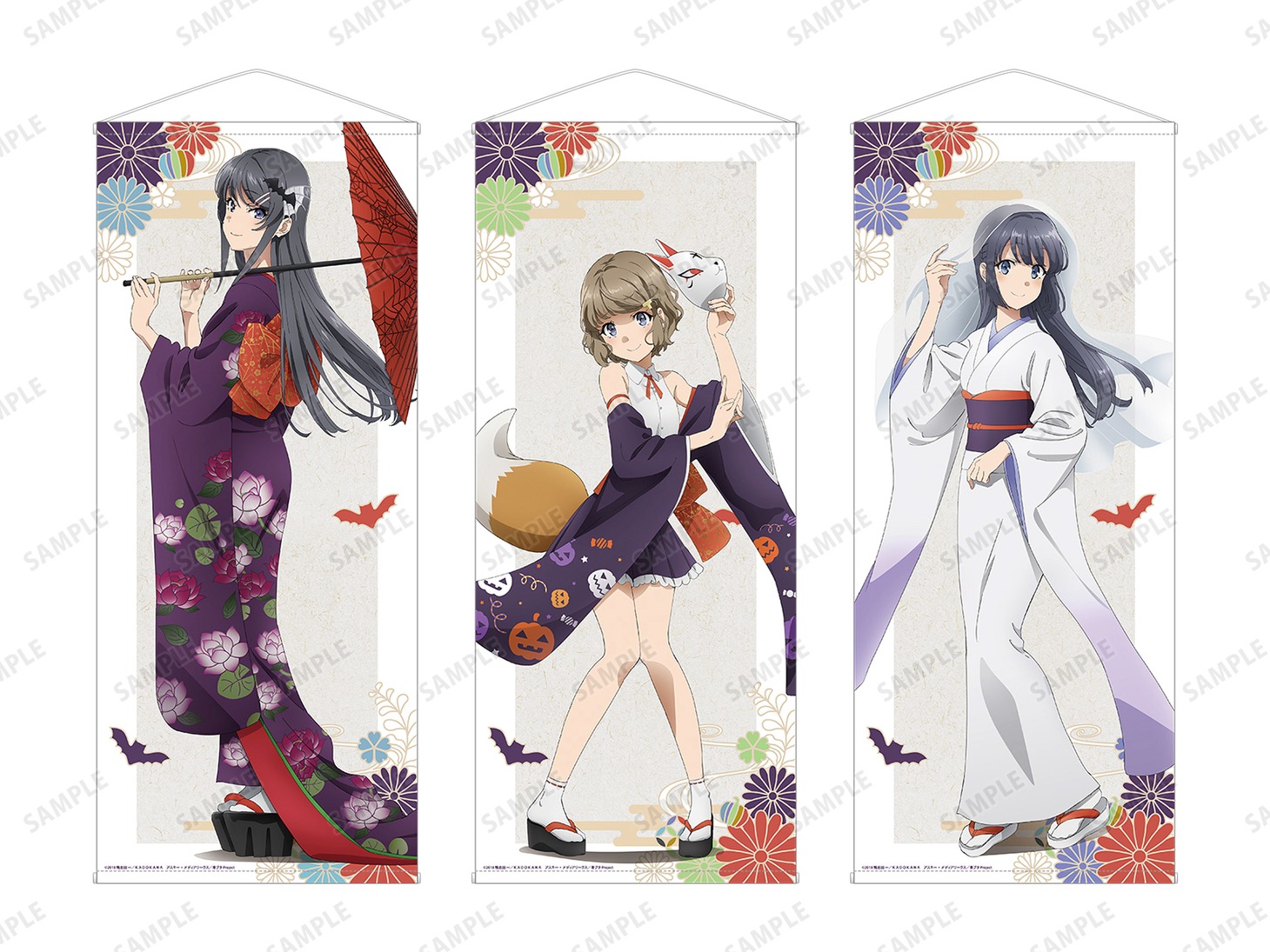 等身大タペストリー（全3種）