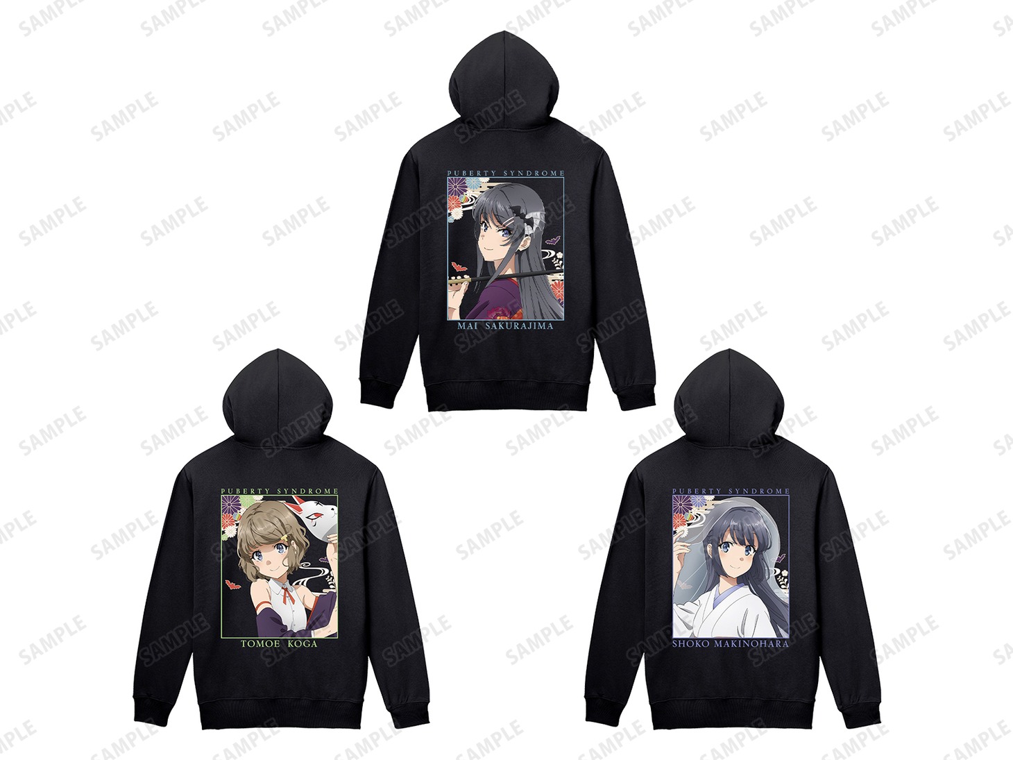 ジップパーカー（全3種）