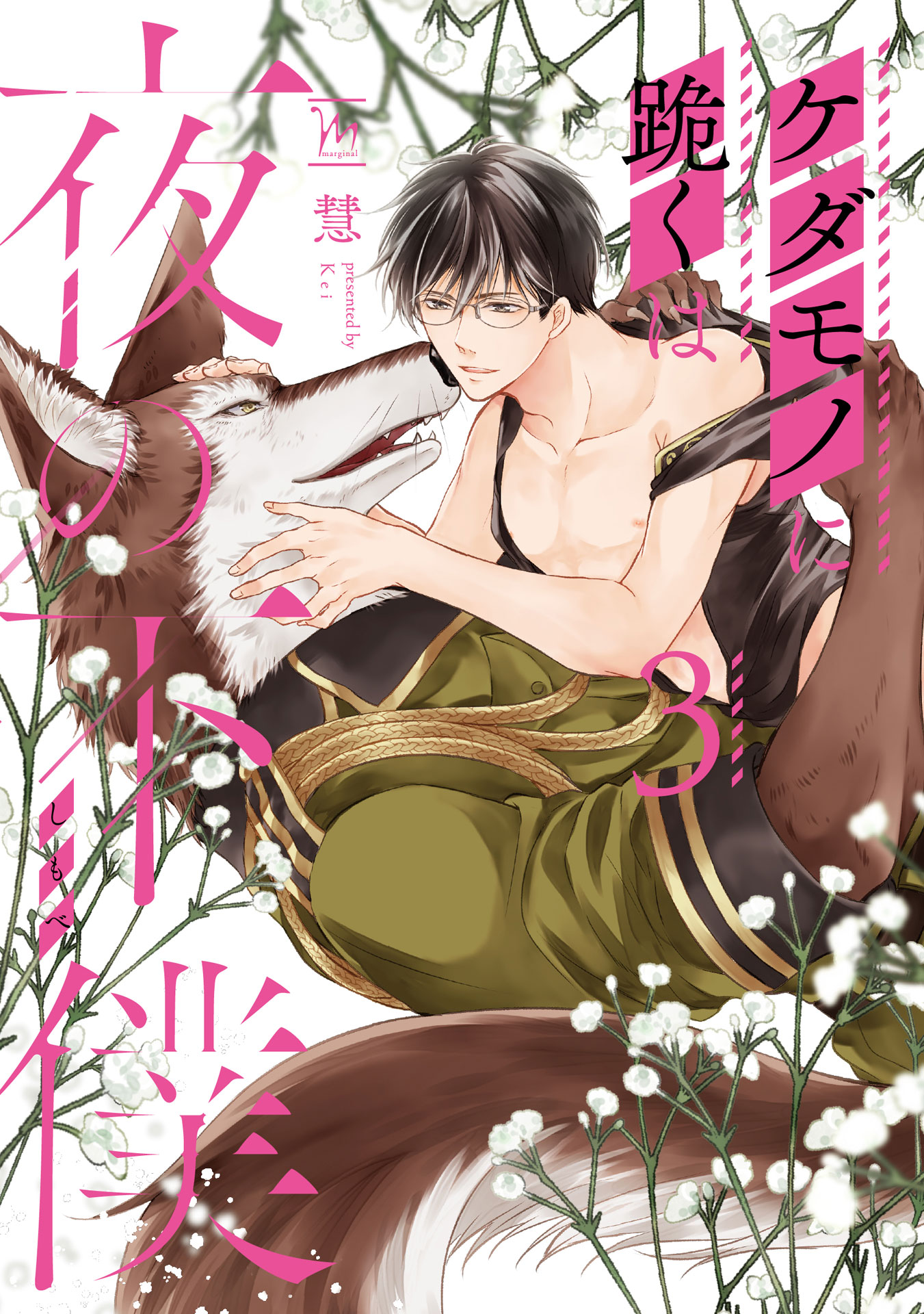 「ケダモノに跪くは夜の下僕」3巻