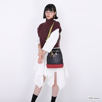 「スカラビア寮 デザイン ショルダーバッグ」着用イメージ