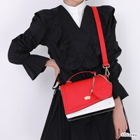 「ハーツラビュル寮 デザイン ショルダーバッグ」着用イメージ