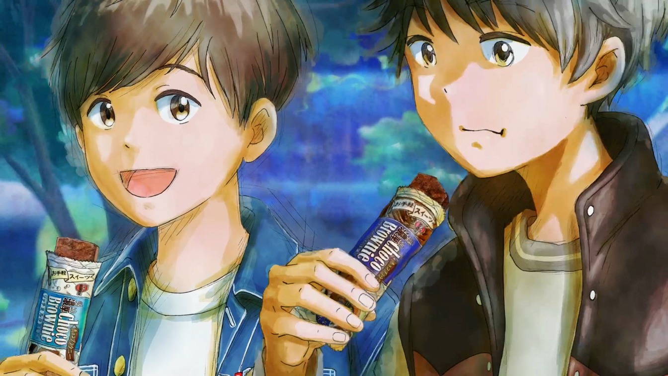アニメーションCM「no doubt+1（ノーダウトプラスイチ）」より。