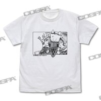 「ゲッターロボ」より、「原作版『俺の知ってるゲッターじゃない～～っ』失敗ゲッター Tシャツ」のWHITE。(c)永井豪・石川賢／ダイナミック企画
