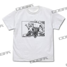 「ゲッターロボ」より、「原作版『俺の知ってるゲッターじゃない～～っ』失敗ゲッター Tシャツ」のWHITE。(c)永井豪・石川賢／ダイナミック企画