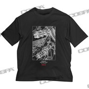 「ゲッターロボ」より、「原作版 ゲッターロボ ミサイルマシンガンVer. ビッグシルエットTシャツ(BLACK)」。(c)永井豪・石川賢/ダイナミック企画