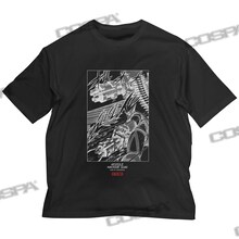 「ゲッターロボ」より、「原作版 ゲッターロボ ミサイルマシンガンVer. ビッグシルエットTシャツ（BLACK）」。(c)永井豪・石川賢／ダイナミック企画