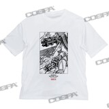 「ゲッターロボ」より、「原作版 ゲッターロボ ミサイルマシンガンVer. ビッグシルエットTシャツ（WHITE）」。(c)永井豪・石川賢／ダイナミック企画