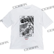 「ゲッターロボ」より、「原作版 ゲッターロボ ミサイルマシンガンVer. ビッグシルエットTシャツ（WHITE）」。(c)永井豪・石川賢／ダイナミック企画