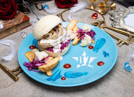 「【O★Z】 紺碧のハンバーガープレート」