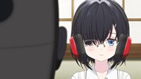 アニメ「180秒で君の耳を幸せにできるか？」第1話の場面カット。
