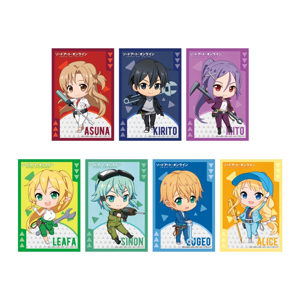 トレーディングアクリルキーホルダー（メカニックデフォルメ）セット　SAOグッズ ソードアート・オンライン トレーディングアクリルキーホルダー