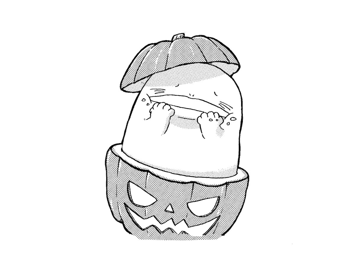 「川底どんちゃん騒ぎ」イラスト (c)柏木シュワ／集英社 別冊マーガレット