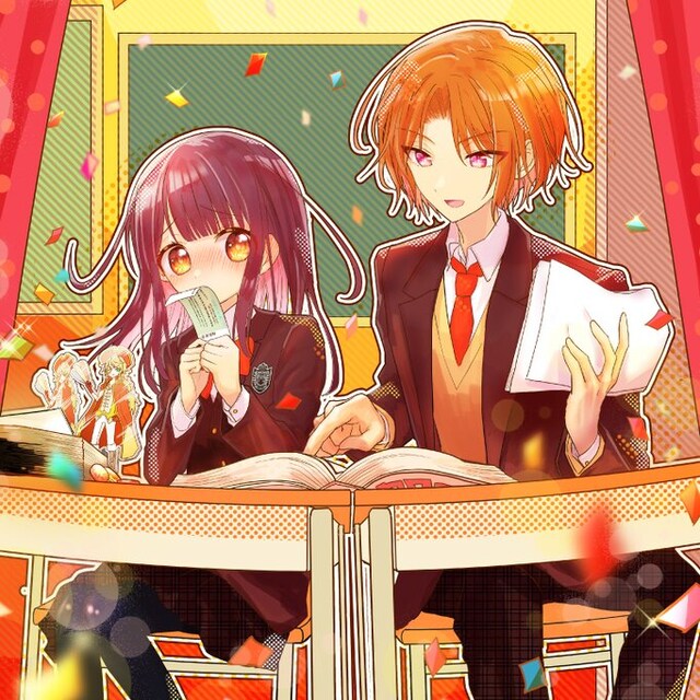 「2.5次元の推しがクラスメイトになりました!?」キービジュアル