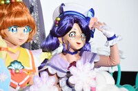「映画トロピカル～ジュ！プリキュア 雪のプリンセスと奇跡の指輪！」の完成披露舞台挨拶の様子。