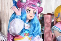 「映画トロピカル～ジュ！プリキュア 雪のプリンセスと奇跡の指輪！」の完成披露舞台挨拶の様子。