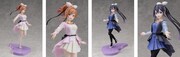 「美山鈴音 1/7スケールフィギュア」と「花野井玲那 1/7スケールフィギュア」。
