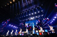 ライブイベント「ゾンビランドサガLIVE～フランシュシュ 佐賀よ共にわいてくれ～」の様子。