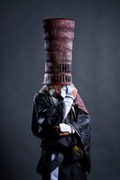 弥圓佐助扮するレッドフード。