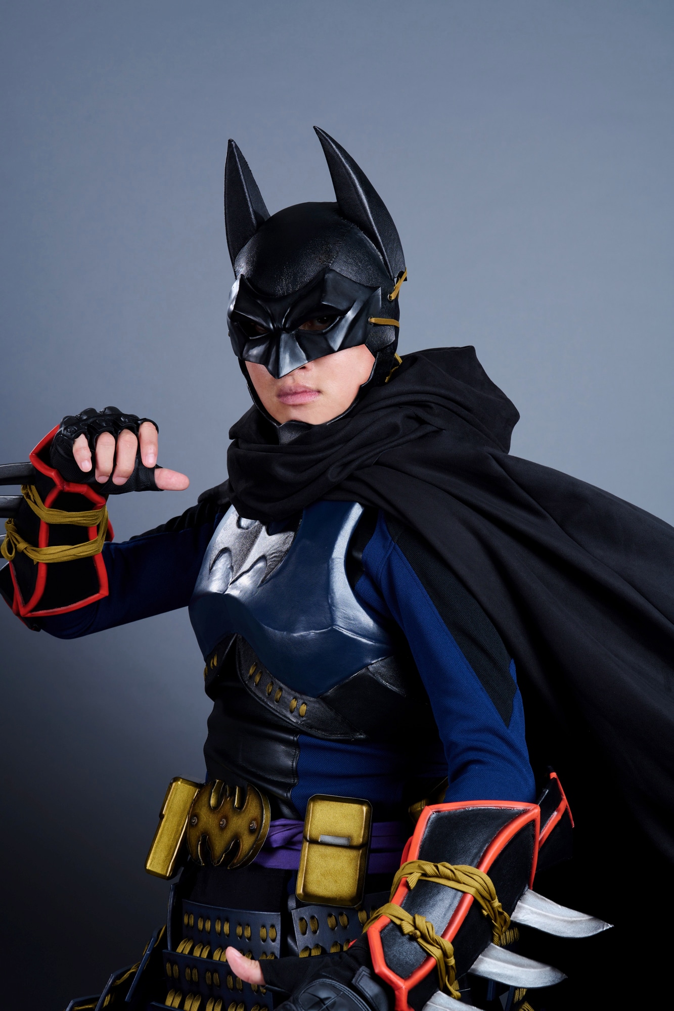 澤田拓郎扮するバットマン。