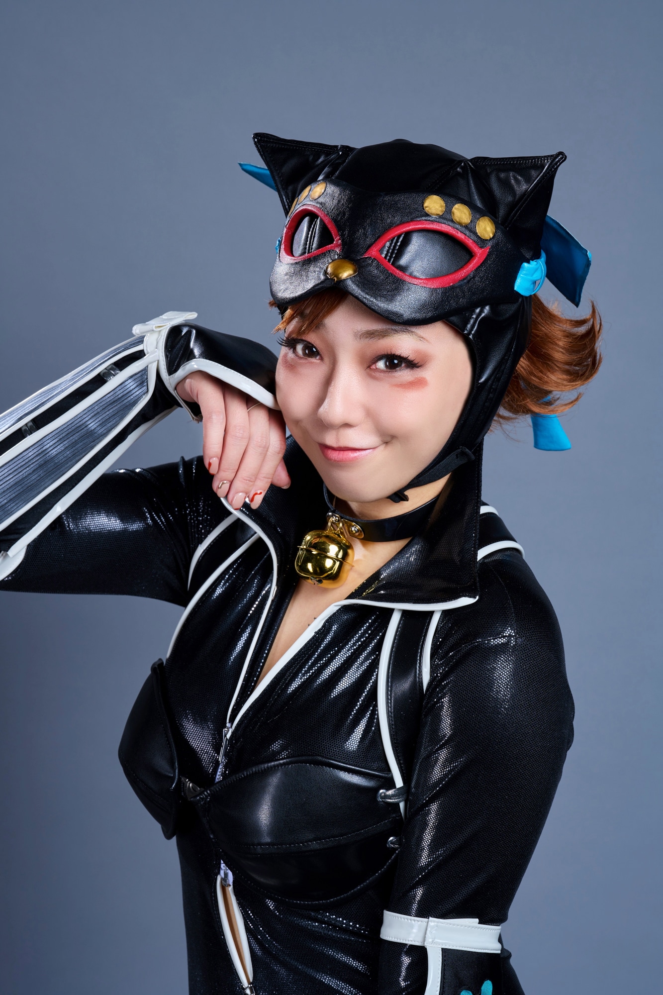 平野茜子扮するキャットウーマン。