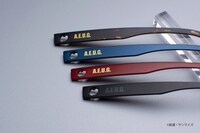 コラボメガネのテンプル。