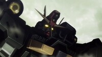 アニメ「ガンダムブレイカー バトローグ」の第1話「FIRST CONTACT」より、ガンダムダブルオーコマンドクアンタ。