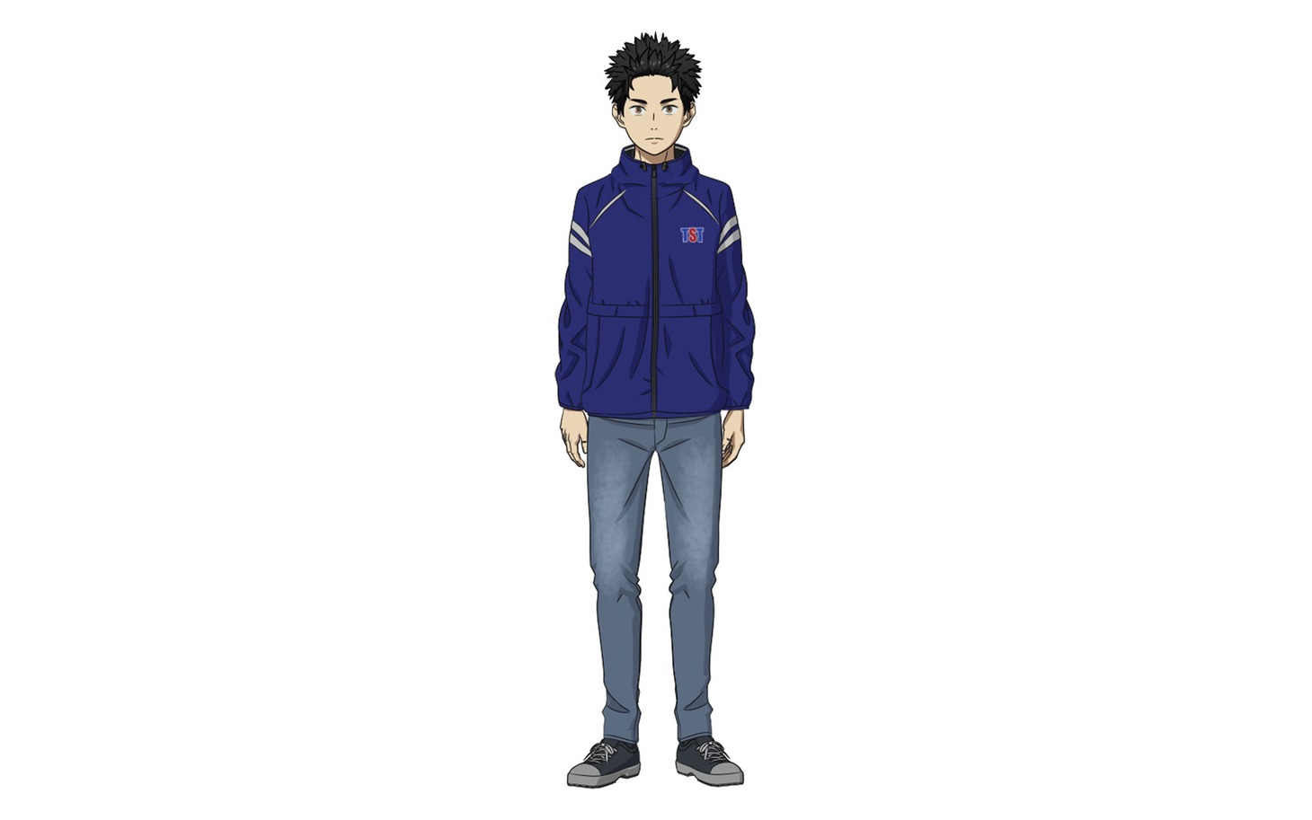浅野スズシロウのキャラクタービジュアル。